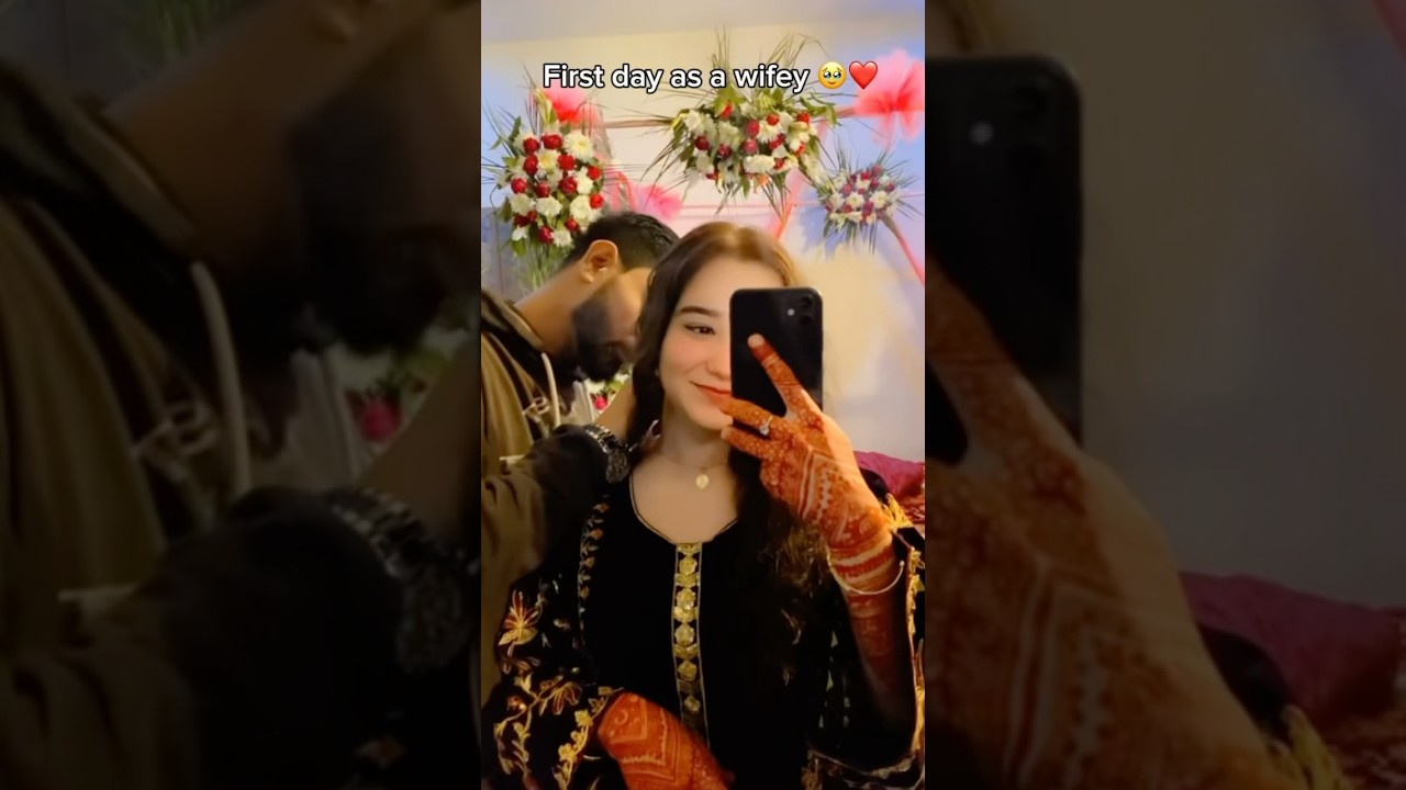 First day after marriage ❤️ 💍