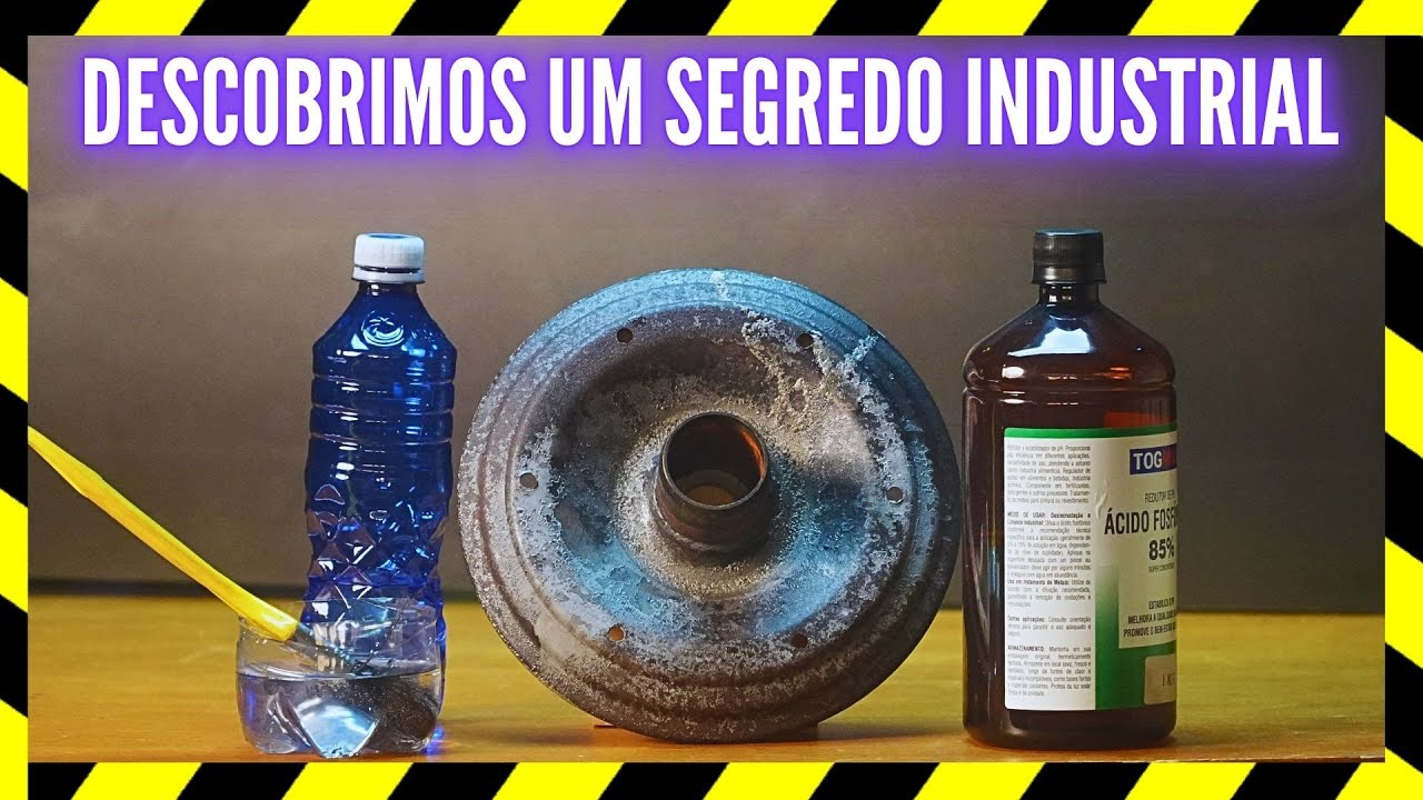 O MELHOR Removedor de Ferrugem Caseiro que EXISTE! (Barato e Eficiente)