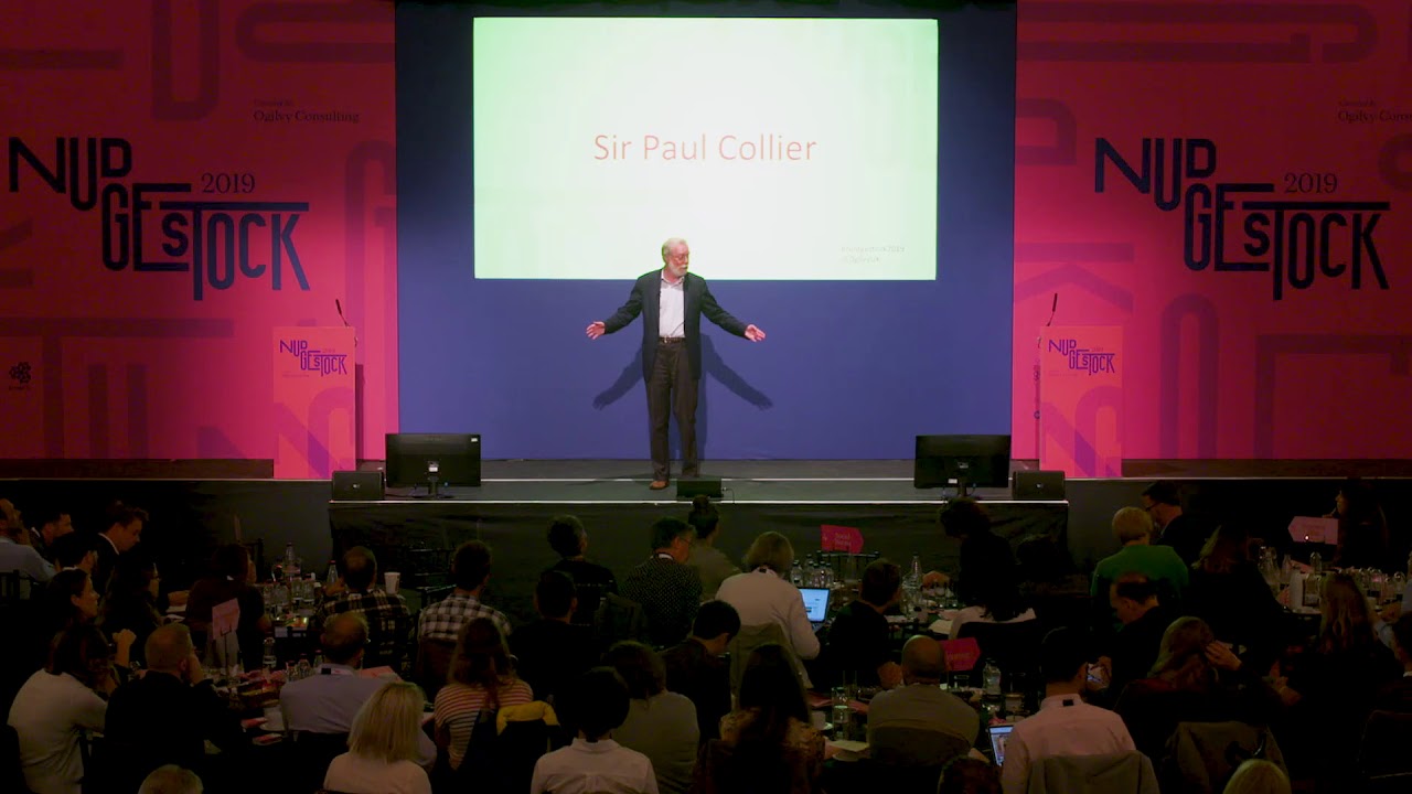 Sir Paul Collier - The Future Of Capitalism | Nudgestock 2019