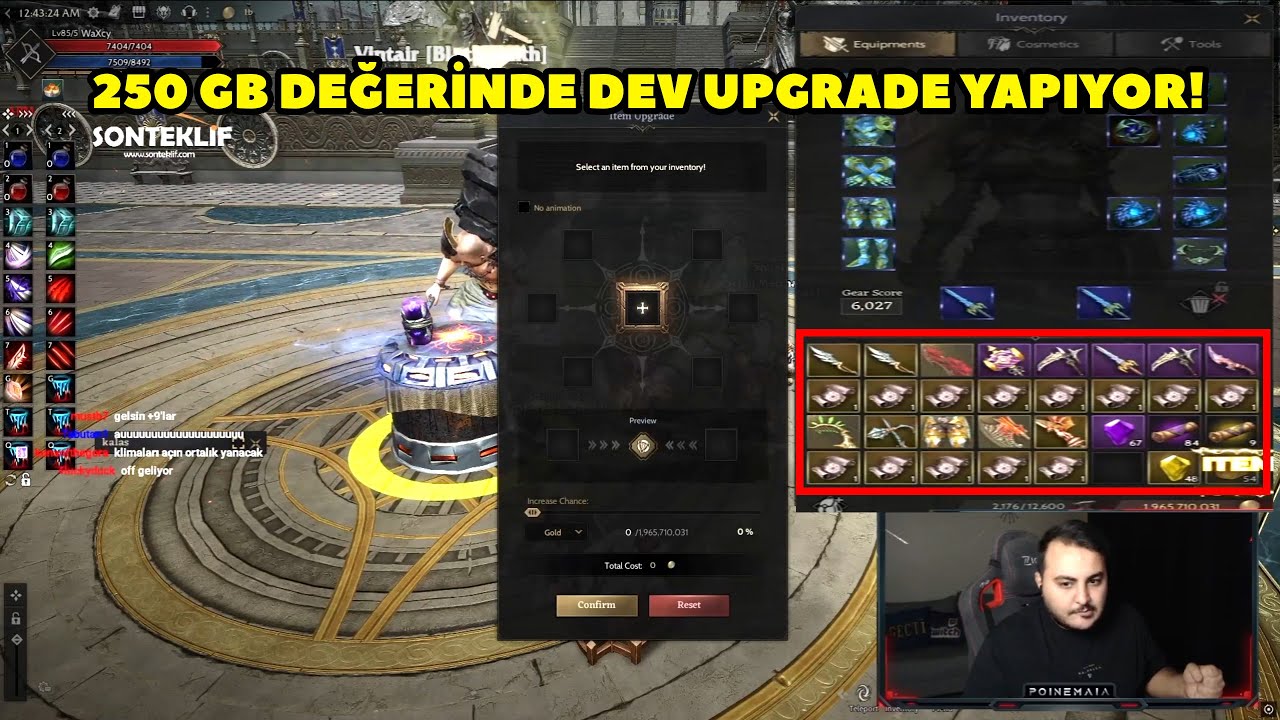 PoineMaia - (Galia) Serverinde 250 GB Değerinde Dev Upgrade Yapıyor  ! Rise Online