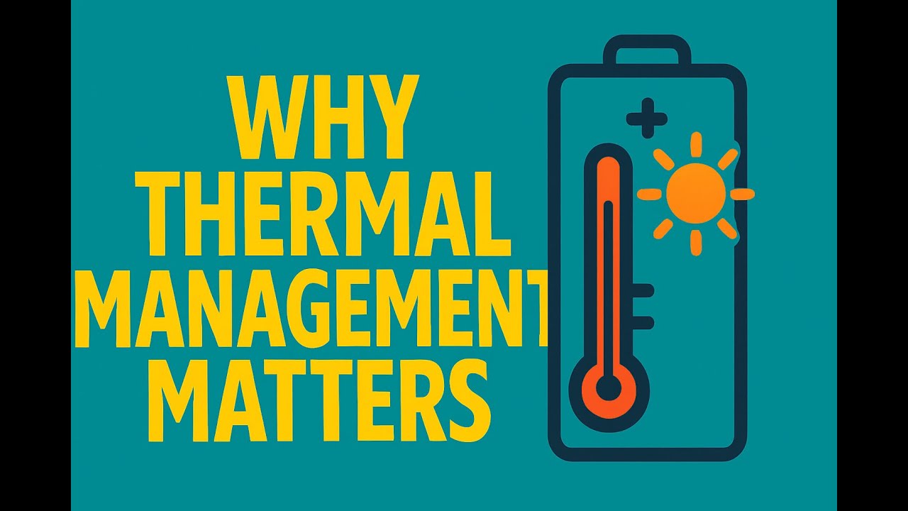 EV and battery Thermal Management - Why Thermal Management Matters