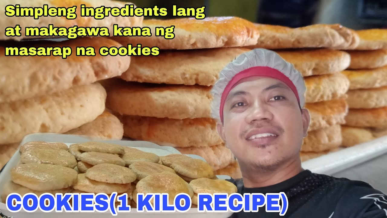 PAANO ANG PAGGAWA NG COOKIES (simpleng ingredients lang at makagawa kana ng masarap na cookies)