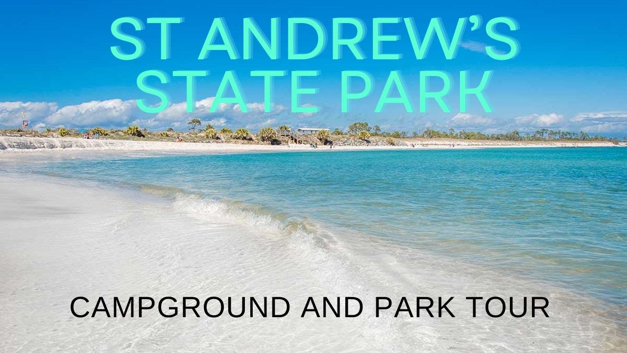 St. Andrews State Park Campground & Beach Tour 🌴⛱️ | Florida's Hidden Paradise