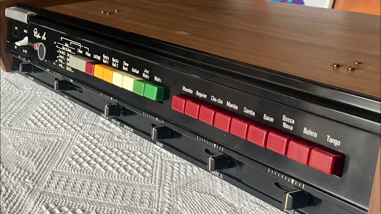 NIHON HAMMOND Rhythm Ace FR-8L(ap099) demo［organ69］