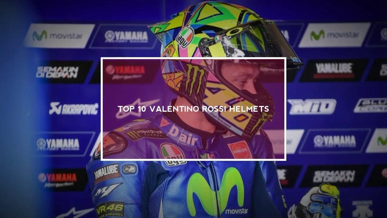 Top 10 Valentino Rossi Helmets