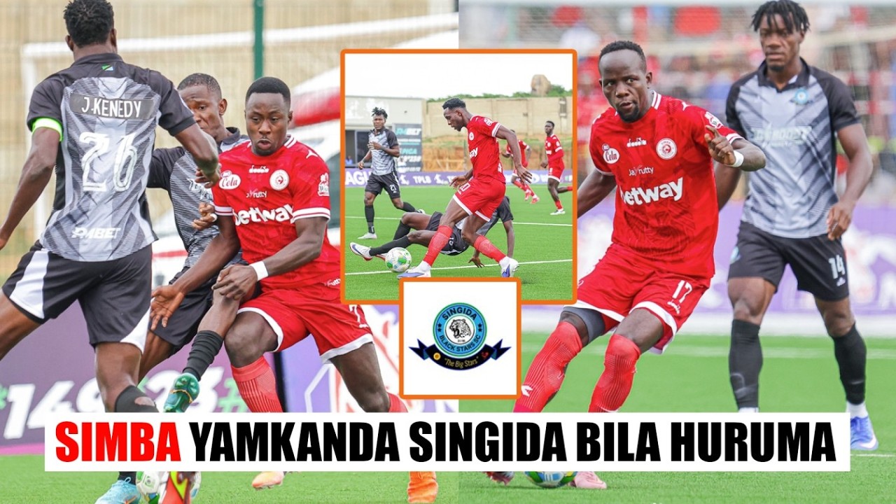 🔴🔴#SIMBA YAMKANDA SINGIDA BS BILA HURUMA | MPANZU AZALIWA UPYA | TANJA AIOKOA SIMBA NO PENATI .