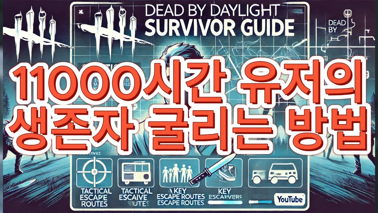[데바데 생존자 강의]사실상 단 한대도 맞지 않고 탈출하는 방법