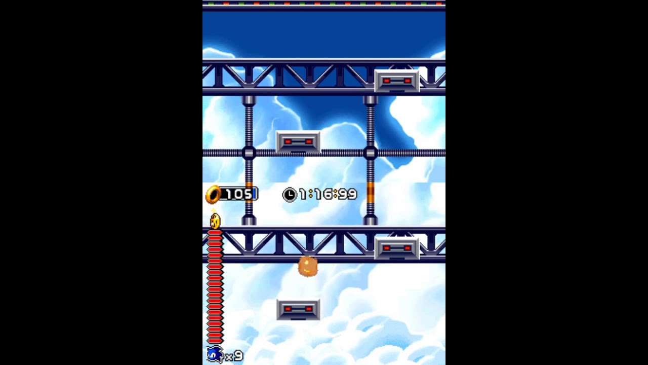 Sonic Rush (DS) Altitude Limit