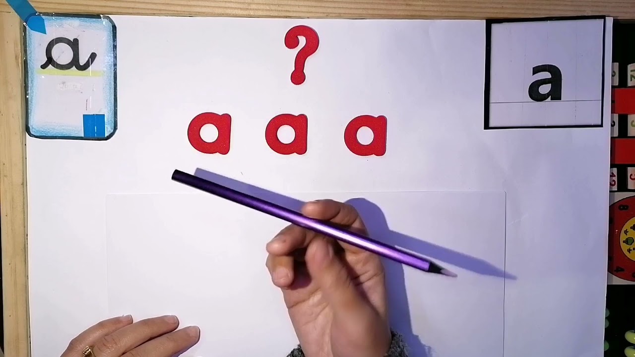 1AEF /Lecture :La lettre a/Séance 1