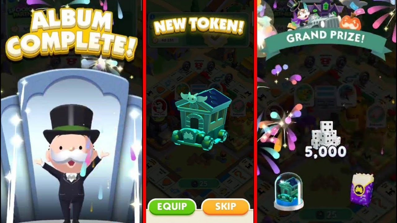 Complete Album & Complete Partner - Monopoly Go!
