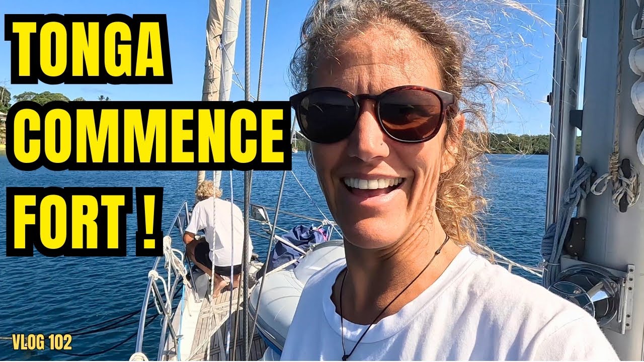 Arrivée aux TONGA : nos premières impressions… et des cochons partout ! Vlog 103