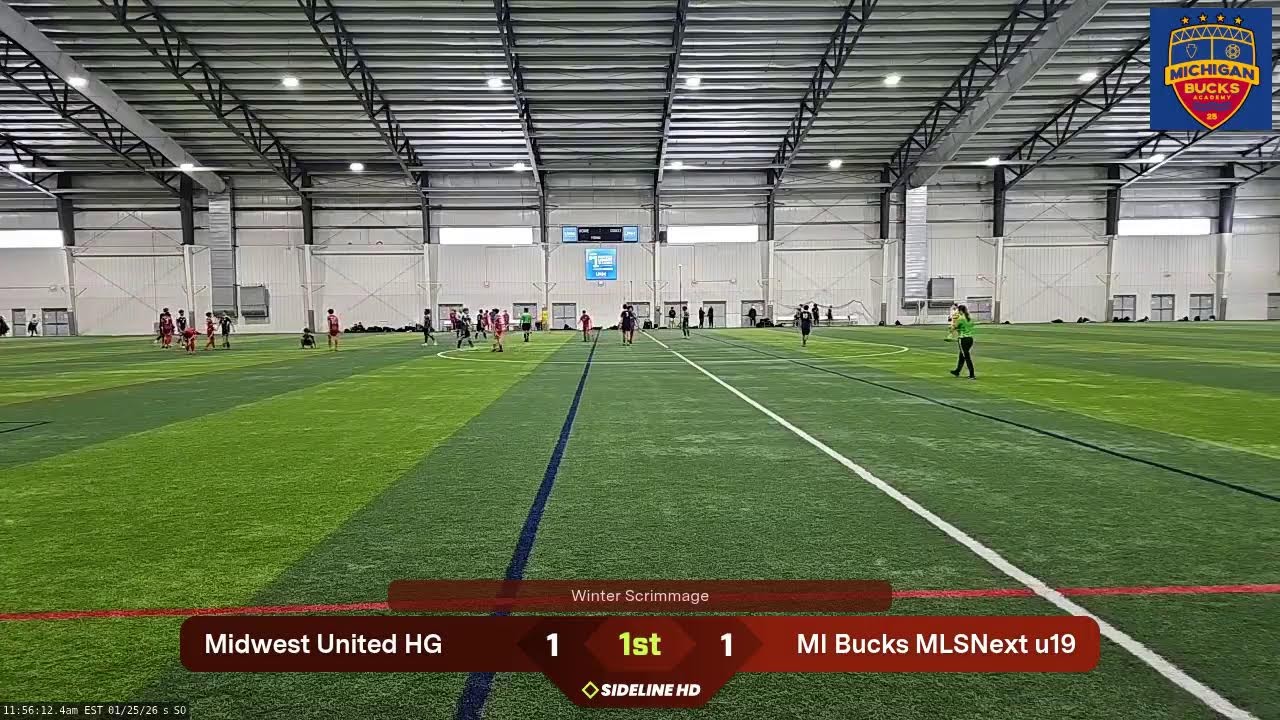 MI Bucks MLSNext u19 vs. Midwest United HG (2026.01.25)