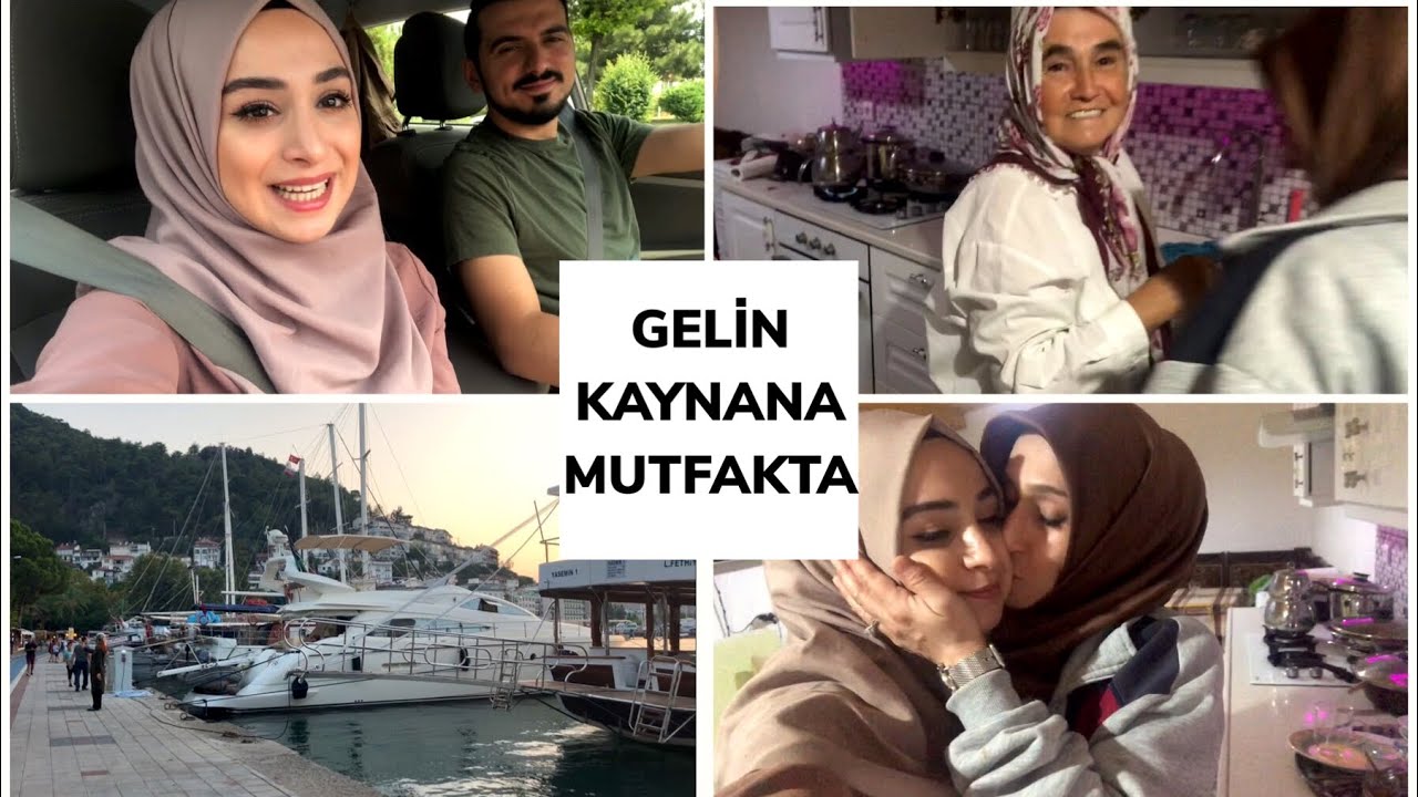 GELİN KAYNANA MUTFAKTA - MİS GİBİ KÖY HAVASI - AİLECEK YOLCULUK MEMLEKETİMİZE - VLOG