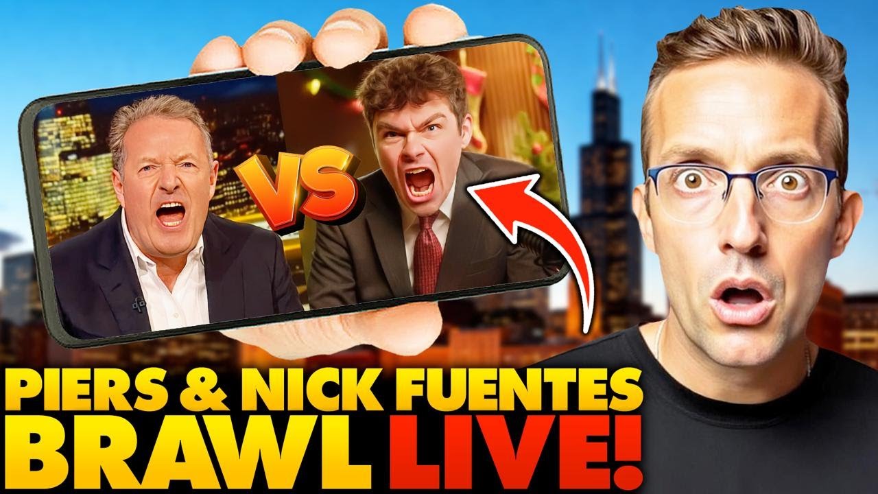 Nick Fuentes LIVE Piers Morgan Interview BREAKS YouTube, Piers Left in SHOCK: &lsquo;Funniest Show Ever&rsquo;🤣