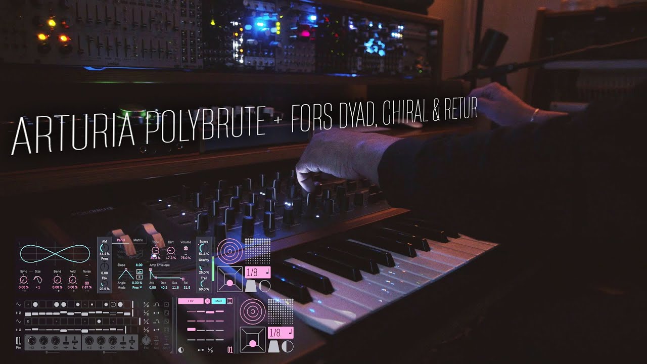 Arturia Polybrute + Fors Dyad, Chiral & Retur | Winterdagen