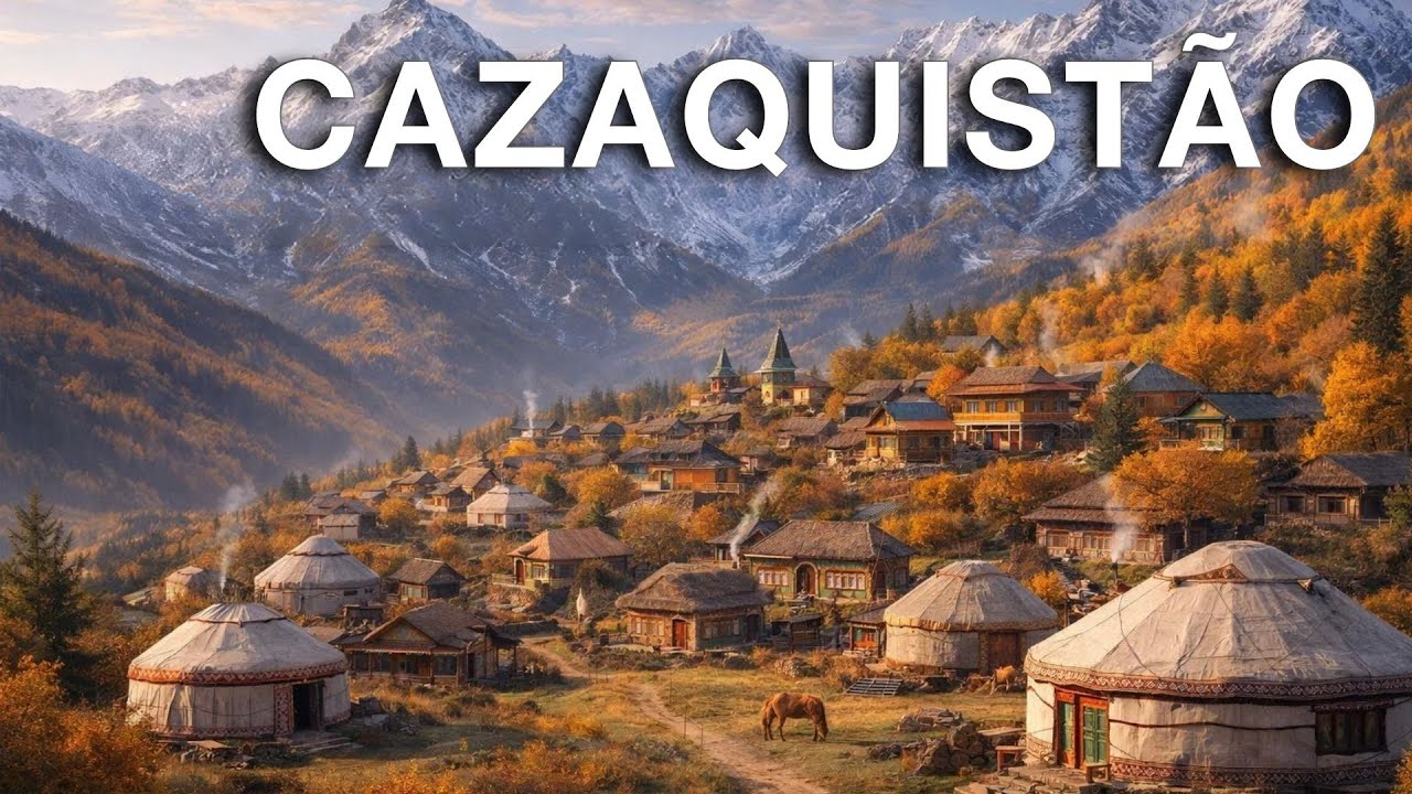 Maravilhas do Cazaquistão | Lugares mais incríveis do Cazaquistão | Viagem 4K