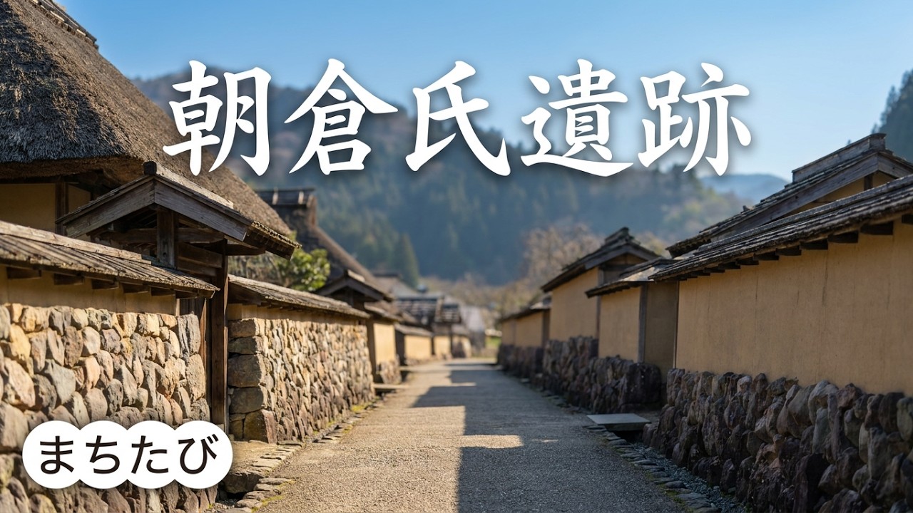 【朝倉氏遺跡 復原町並】一乗谷で戦国時代へタイムスリップ