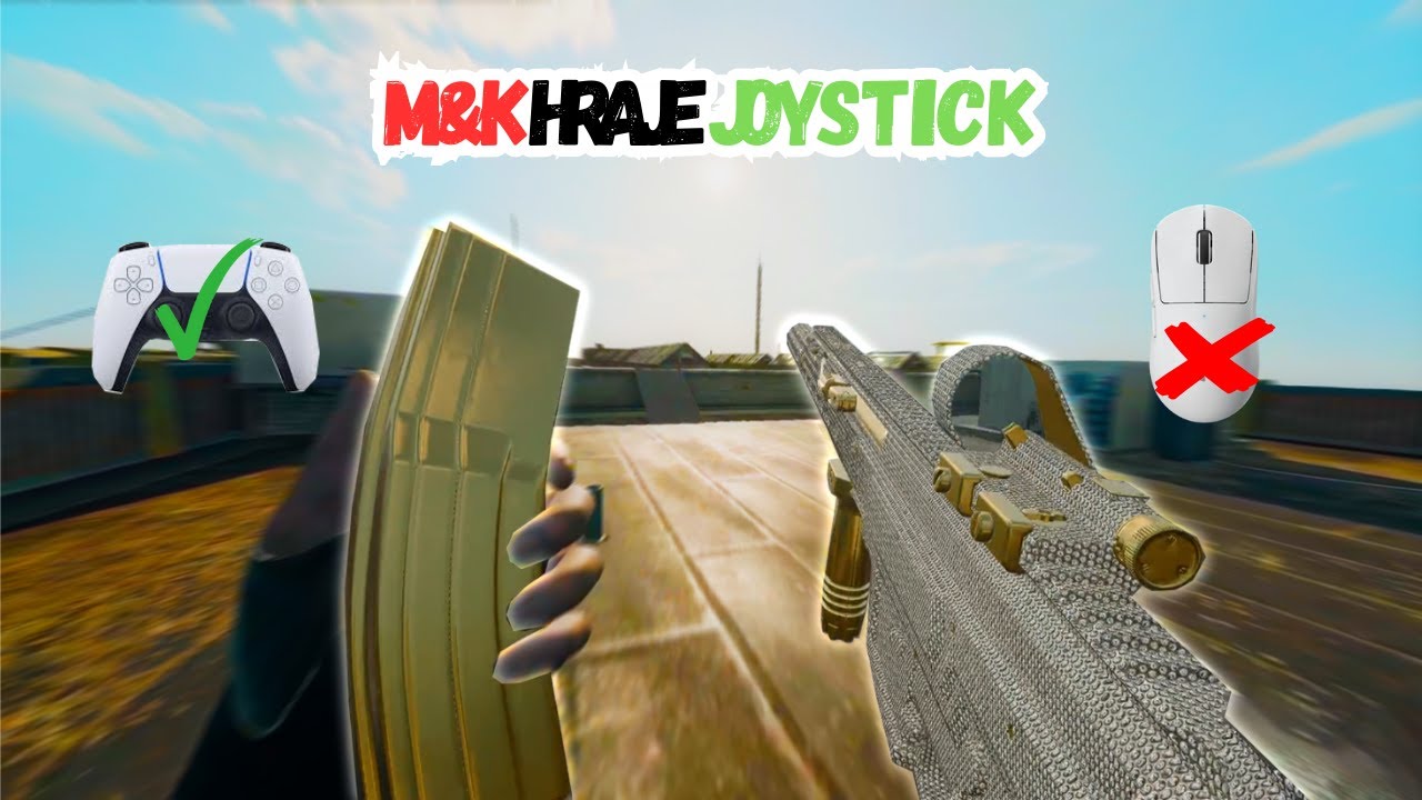 🎮 „Poprvé na ovladači (RIP aim) M&K