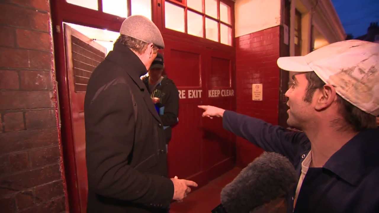 Terry the Odd Job Man meets David Hasselhoff