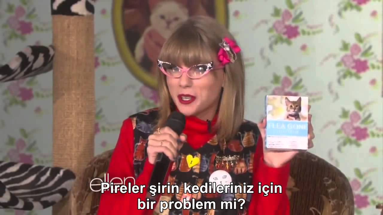 Taylor Swift & Ellen  'Kitty Corner' (Türkçe Altyazılı)