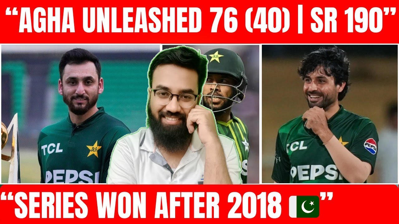 🔥 Pakistan Crush Australia | Series Win After 2018 | Salman Agha & Abrar Spin Masterclass