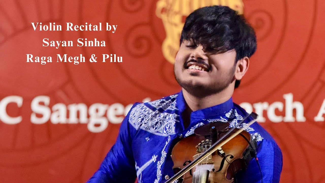 Wednesday Recital | Sayan Sinha | Raga Megh | Raga Pilu | Violin Solo