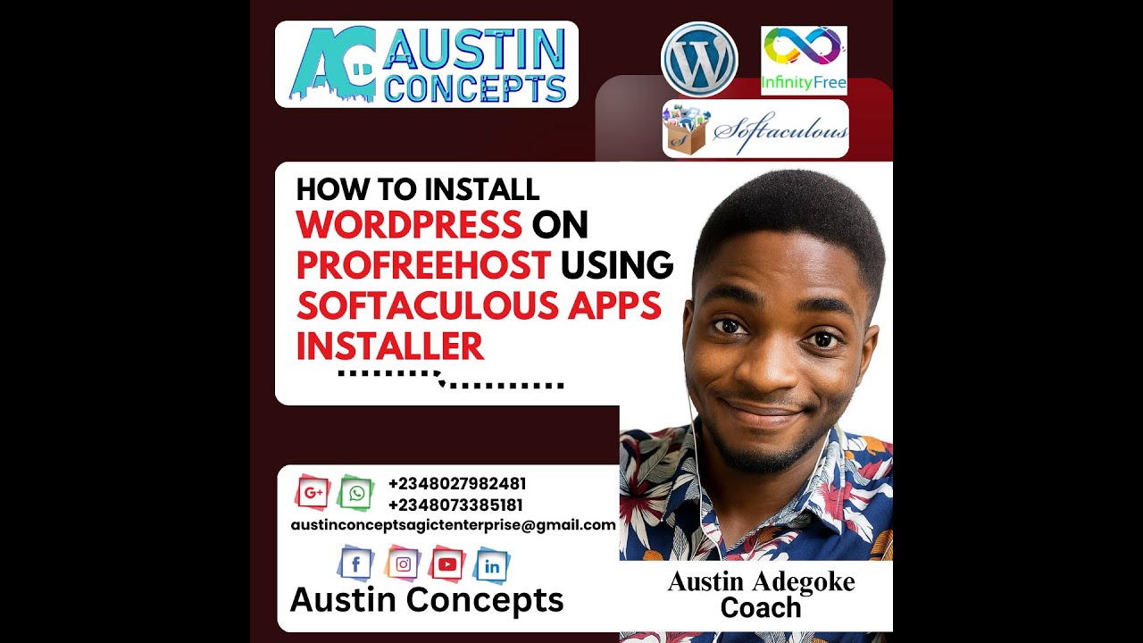 HOW TO INSTALL WORDRESS ON INFINITYFREE USING SOFTACULOUS APPS INSTALLER