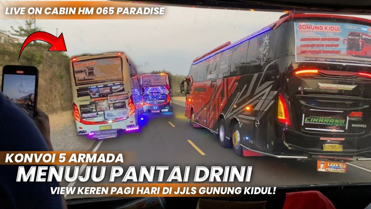VIEW KEREN PAGI HARI JALUR WONOGIRI - GUNUNG KIDUL VIA JJLS😍🔥 Trip Kolaborasi 29-30 Sept