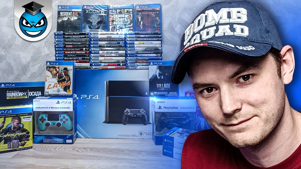 Моя Коллекция игр PlayStation 4 (и немного PS5)