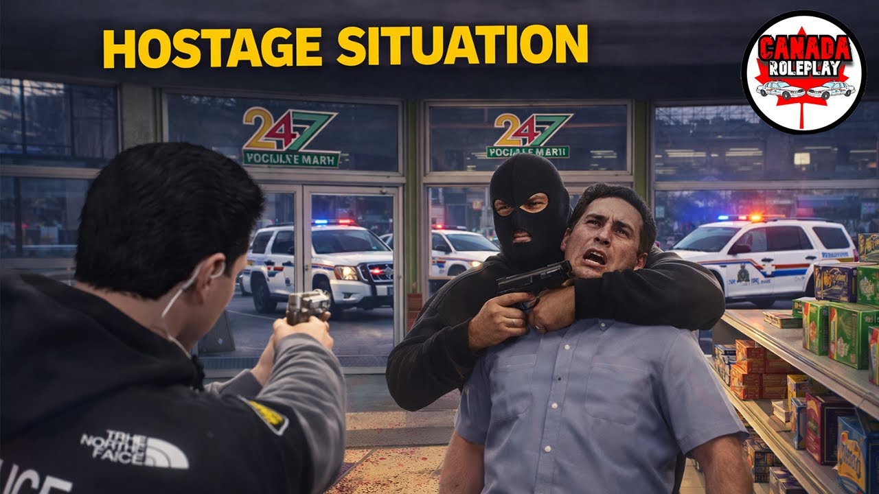 I Responded To A Hostage Situation in GTA RP