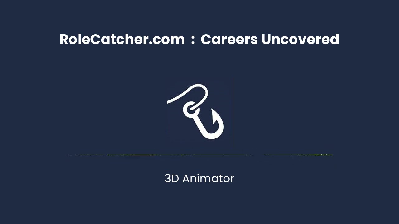 3D Animator : Careers Uncovered