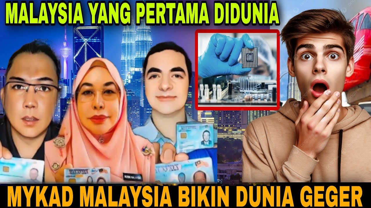GILA BIKIN SHOCK⁉️ MALAYSIA MENJADI YANG PERTAMA MYKAD TERCANGGIH