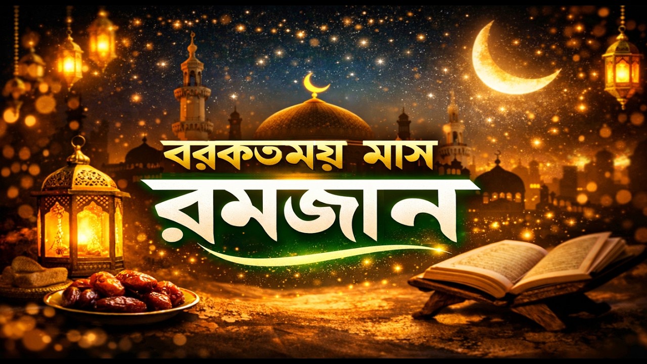 রমজান মাসের গুরুত্ব ও ফজিলত  Importance & Virtues of Ramadan  Islamic Lecture Bangla