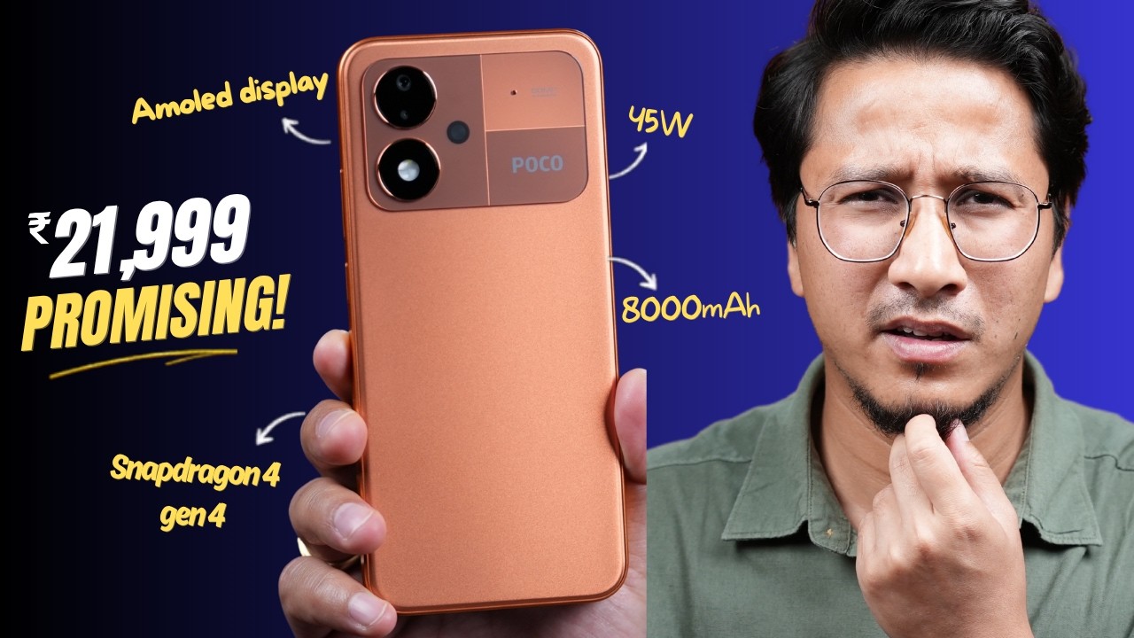POCO M8 Power BGMI Test, Camera Test & Battery Test! Best Phone Under 25000?