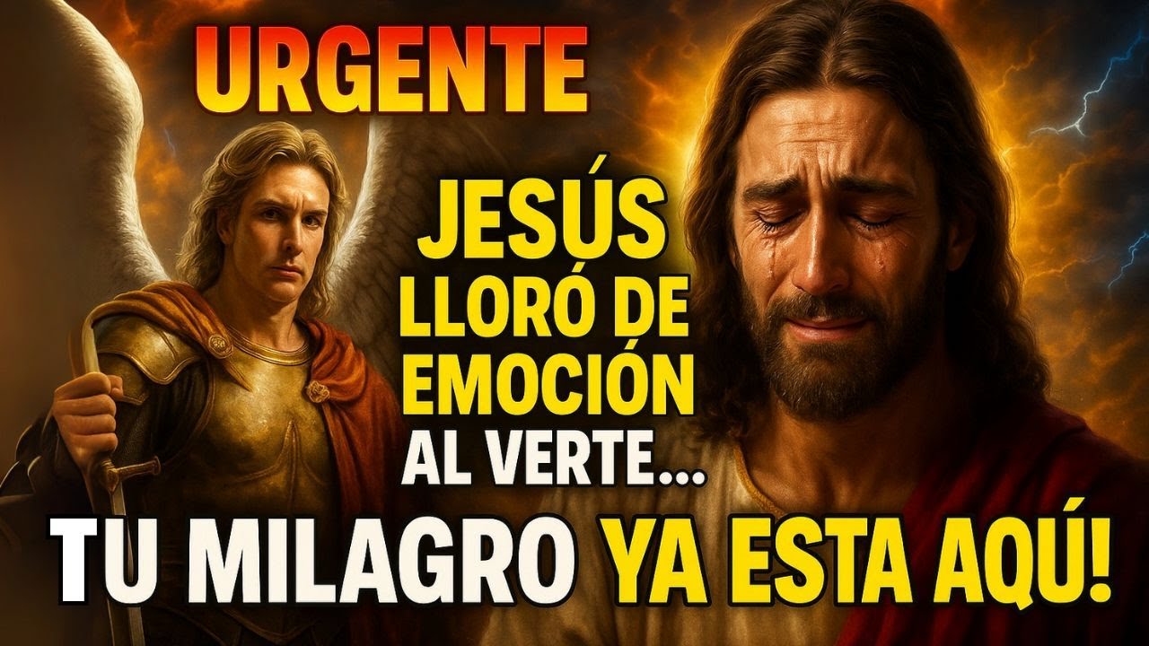 🔥 ¡JESÚS LLORÓ DE EMOCIÓN AL VERTE… TU MILAGRO YA ESTÁ AQUÍ! 🙏