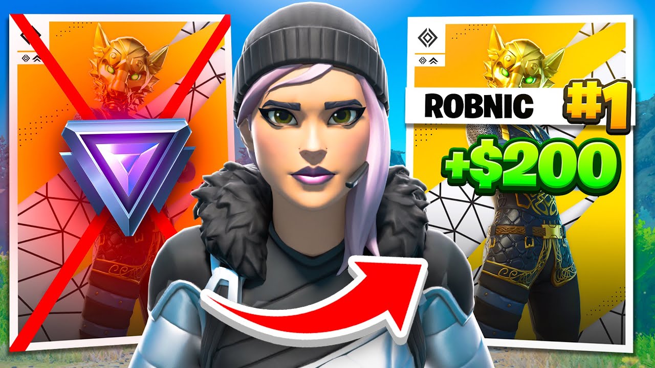 zu NIEDRIGER RANK fürs TURNIER und trotzdem EARNINGS geholt! | Fortnite Victory Cup