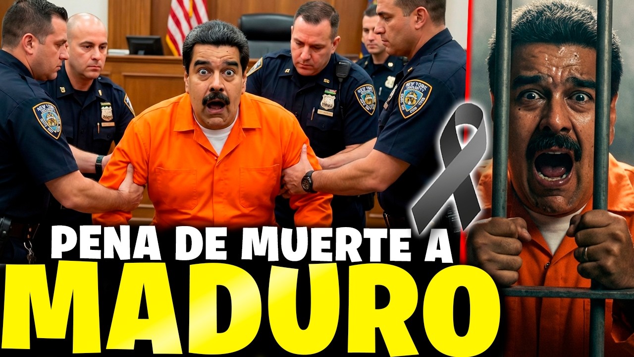 MADURO ESTÁ ACABADO: Exigen la PENA CAPITAL para Nicolás Maduro 💀❌