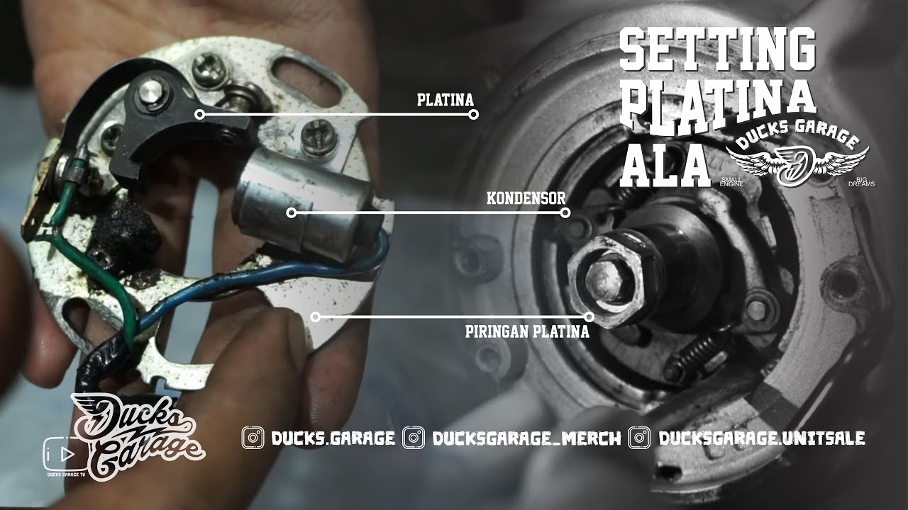 SETTING PLATINA MOTOR ALA DUCKS GARAGE #VLOG17