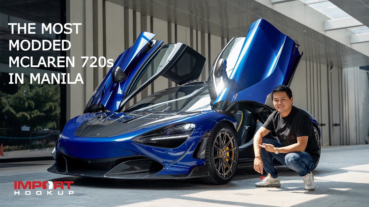 Carbon Madness! One Sick Mclaren 720s in the Philippines