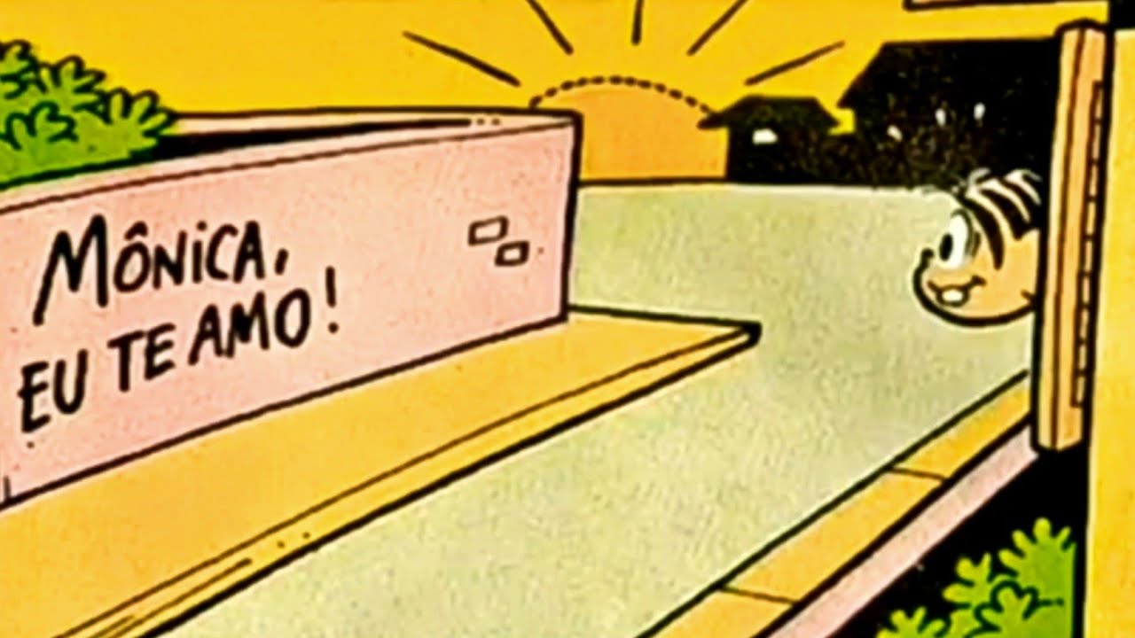 PIXARAM O MURO PRA MÔNICA!!