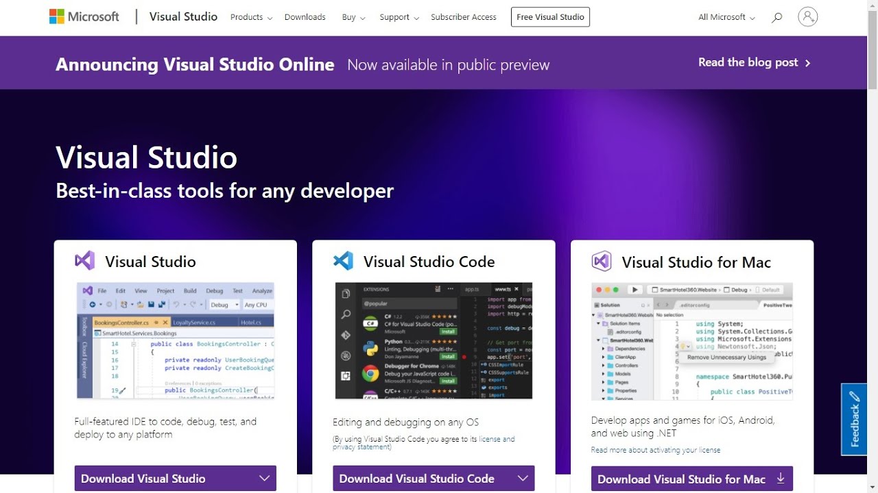 Как установить Visual Studio IDE 2019 &mdash; Windows 10