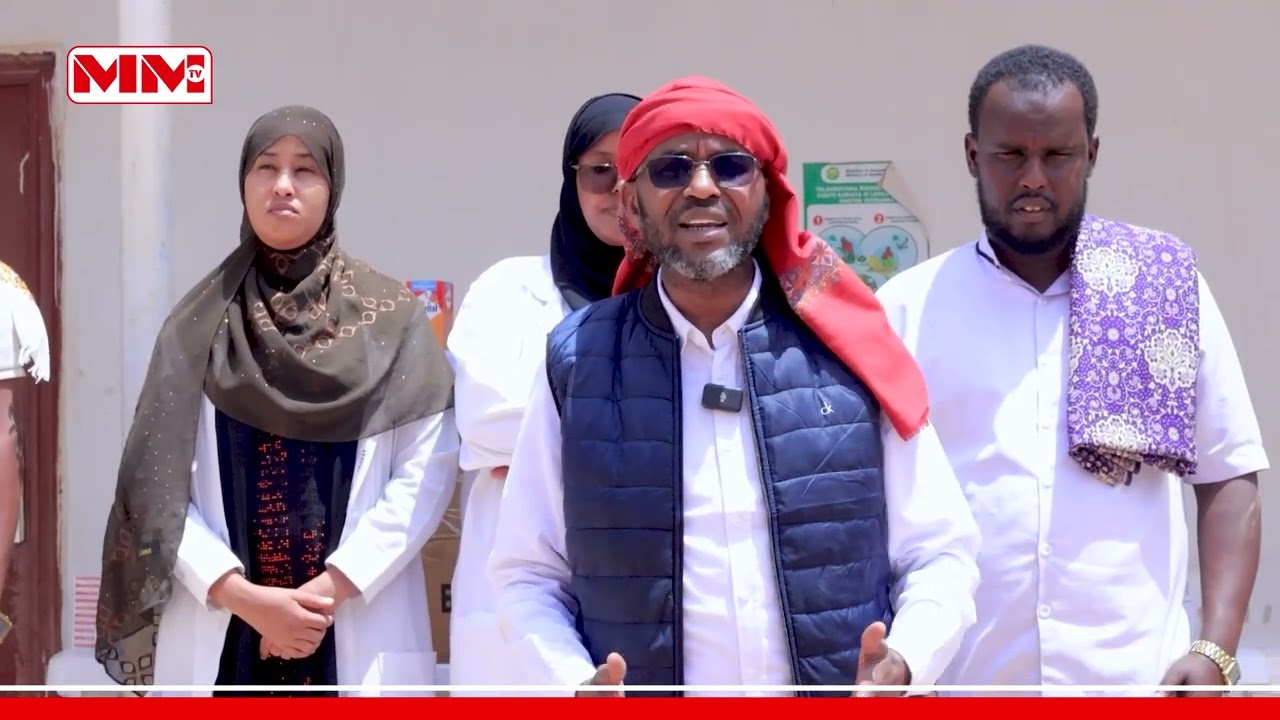 Musharax Cabdikhalaq awal bari oo daawooyin gaadhsiiyay Deeganada Hawdka Burco