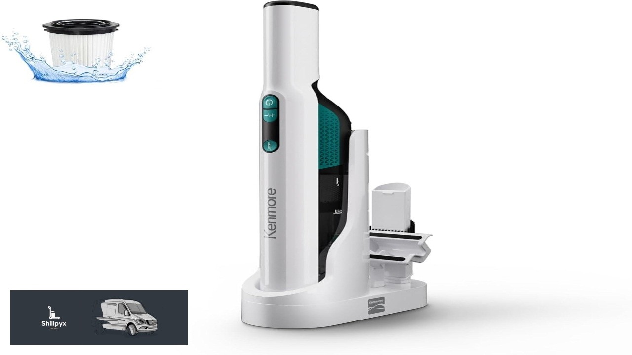 Kenmore HV3005 11.1V Brushless Cordless Handheld Vacuum Cleaner Lightweight Versatile