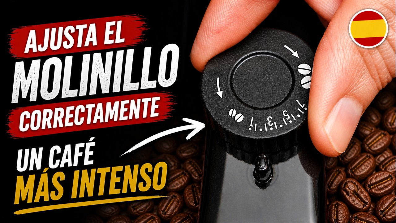 Como AJUSTAR MOLINILLO en DELONGHI MAGNIFICA START 🤔👍Café intenso con AJUSTE DE MOLIENDA correcto.