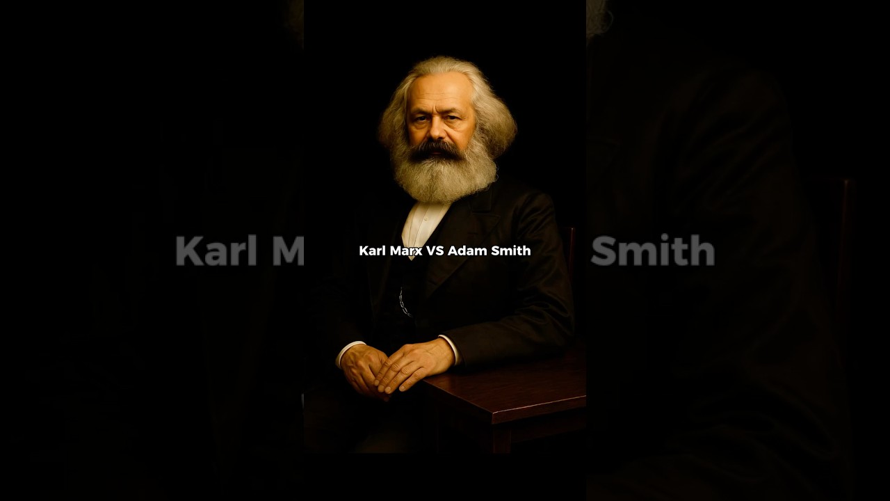 Karl Marx vs Adam Smith. Qui gagne ? #ia #debat #ai