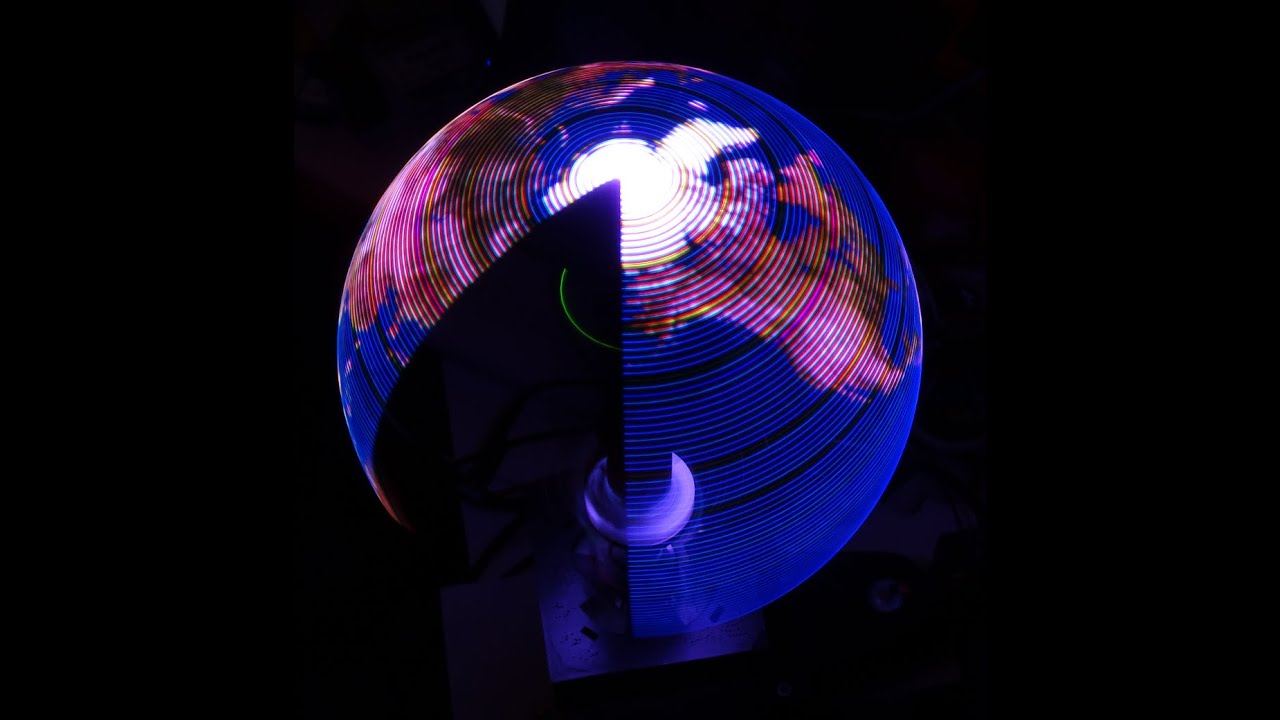 Flicker - a spherical display