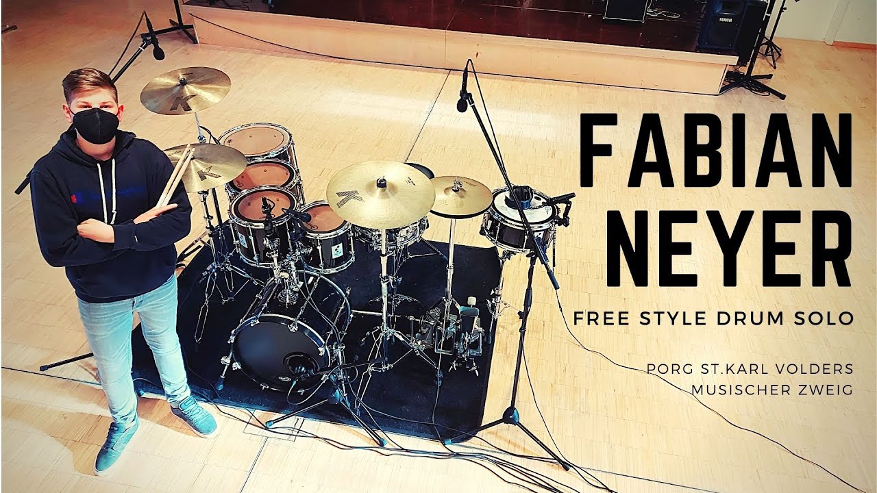 FABIAN NEYER FREE STYLE DRUM SOLO ADAWARDS 2021 INTERMEDIATE