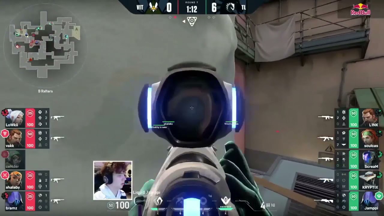 Liquid Jampii Ace against Vitality