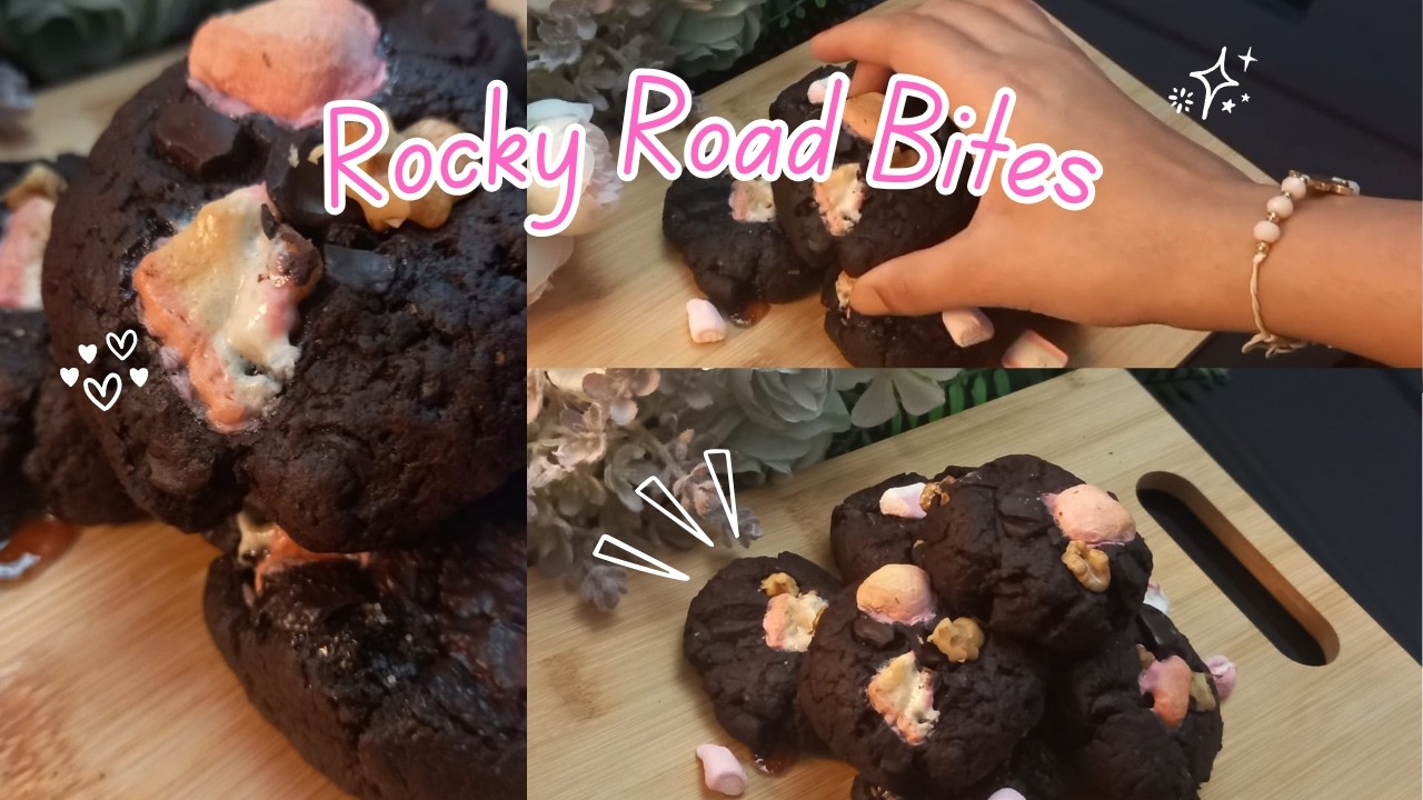 Rocky Road Bites | Bake with Me~
