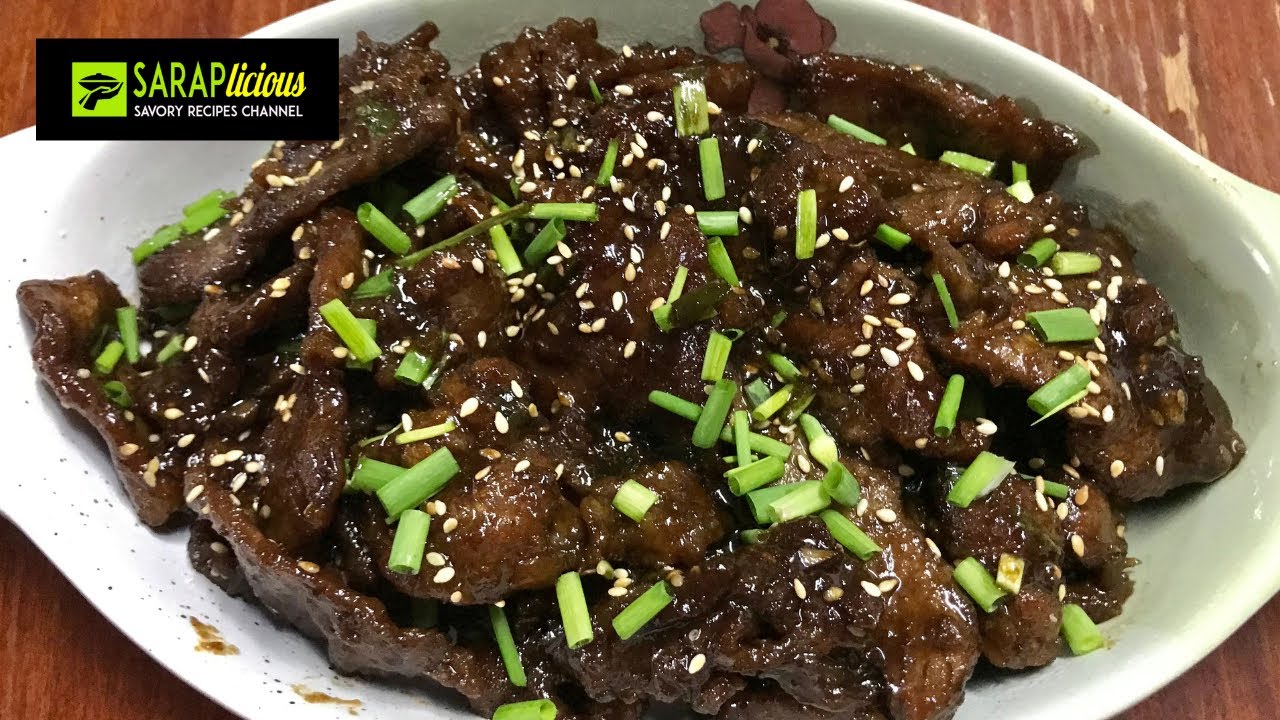 Mongolian Beef, SARAPlicious